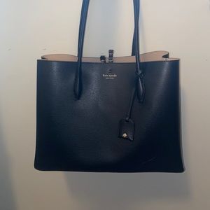 Kate Spade black large tote purse